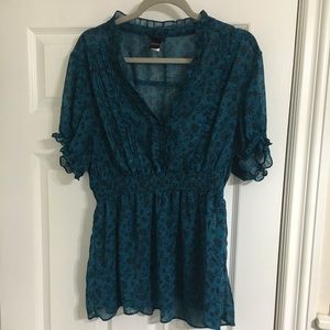 Torrid Chiffon Blouse